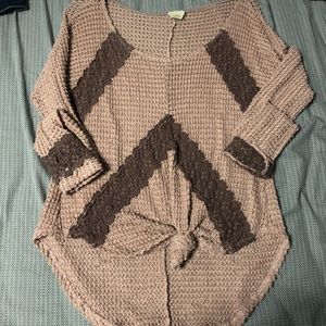 Knit sweater